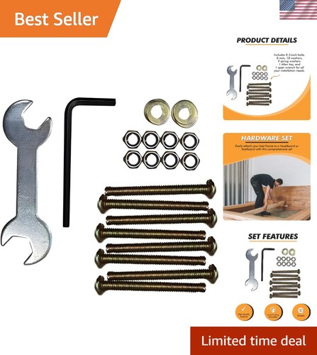 Bed frame hardware - set,