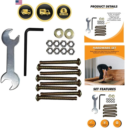 Bed frame hardware set - frame,