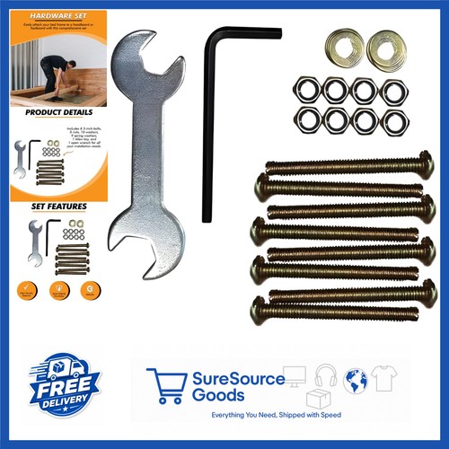 Pcs bed frame hardware set - frame,