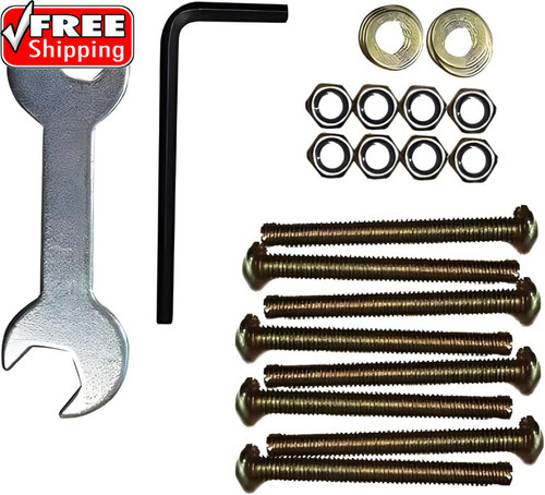 Bed frame hardware set - set,