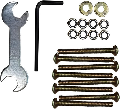 Bed frame hardware set - bed,